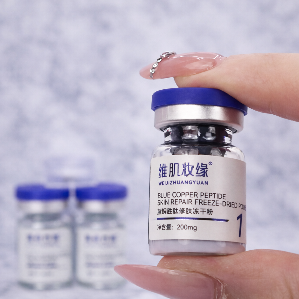 GHK-Cu Lyophilized Copper Peptide Face Serum