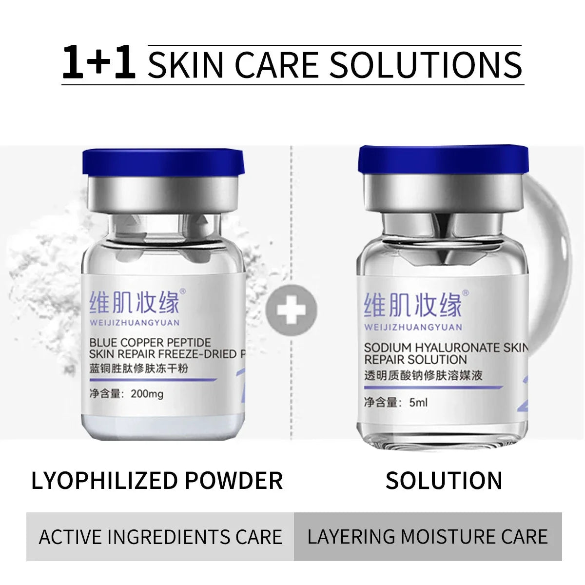 GHK-Cu Lyophilized Copper Peptide Face Serum